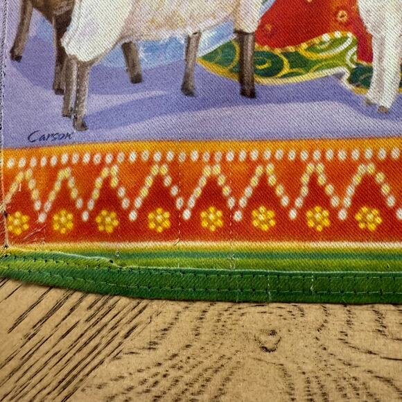 Carson Christmas Nativity Flag Panel By Sarah Summers - Picture 7 of 7